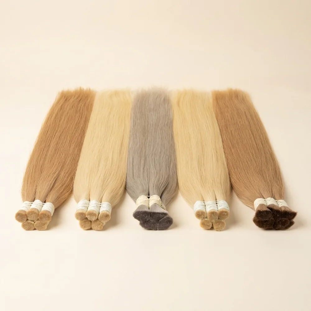 Cabello a granel, foto real del producto