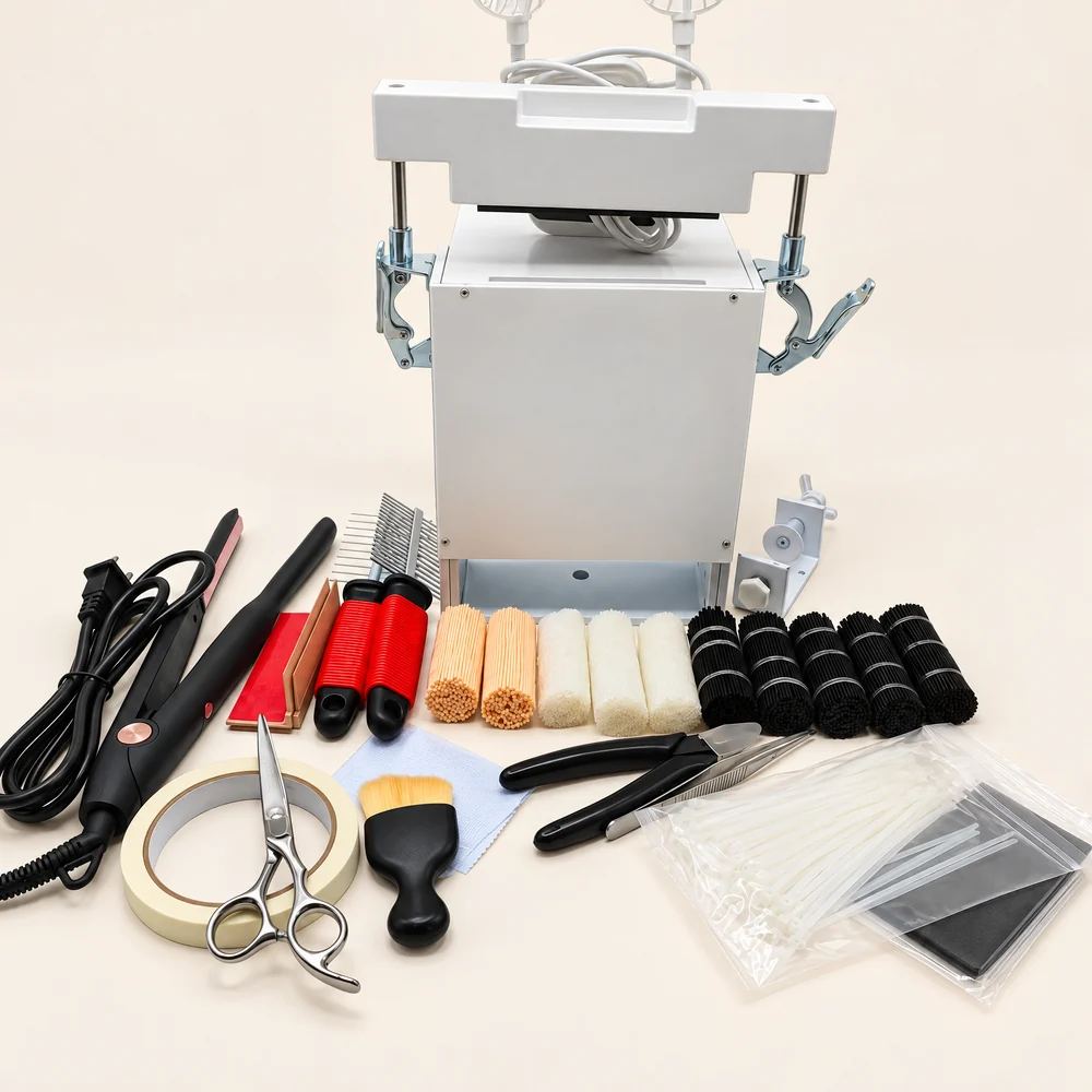 Máquina para armar mechones, foto del producto