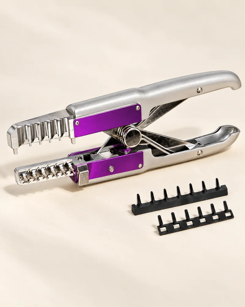 Pistola de extensiones instantáneas 3G, foto real del producto